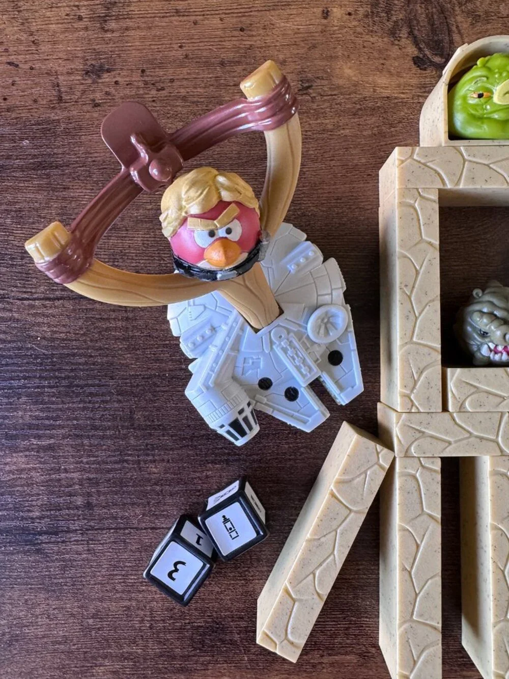 ANGRY BIRDS STAR WARS JENGA TATOOINE BATTLE GAME